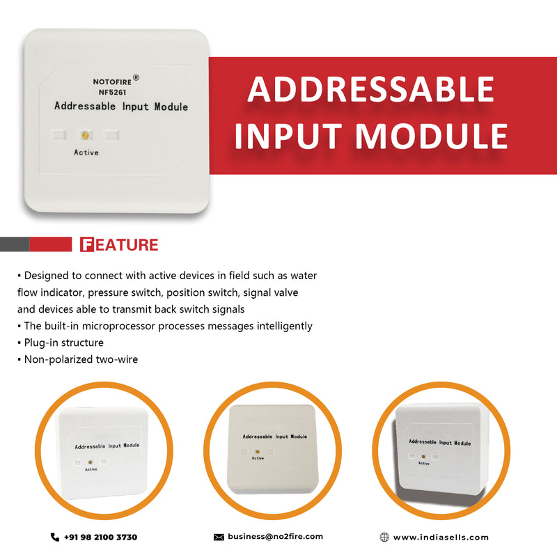 Notofire Addressable Input Module NF5261