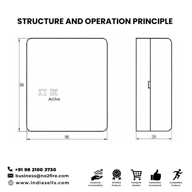 Notofire Addressable Input Module NF5261