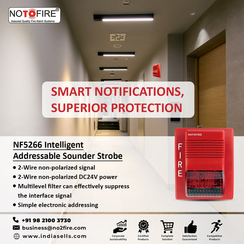 Notofire Addressable Sounder Strobe